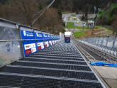 Blick auf die Mühlenkopfschanze - links daneben der neue Skywalk