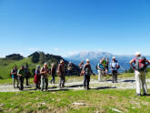 Gestärkt führt der Weg nach der Haiblalm mal wieder aufwärts mit tollen Ausblicken