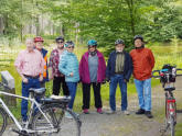Nähe Lindensee eine kurze Rast
