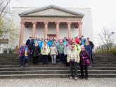 Zwischendurch ein Fototermin vor dem Mollerhaus