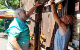 Die Anlage wird installiert
