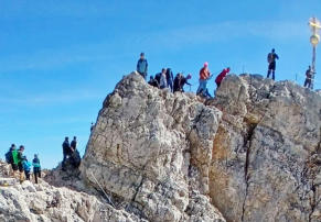 Zugspitze ereeicht
