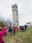 Wachturm an der ehemaligen deutsch-deutschen Grenze