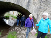 Abschlusstour entlang der idyllischen Streu mit interessanten Brücken