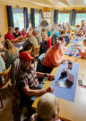 Stärkung in der Angler-Stubb