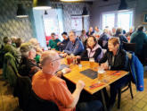 Im Abschlusslokal "Schnitzel Haus"