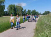 Bei herrlichem Wetter beginnt die Naturtour